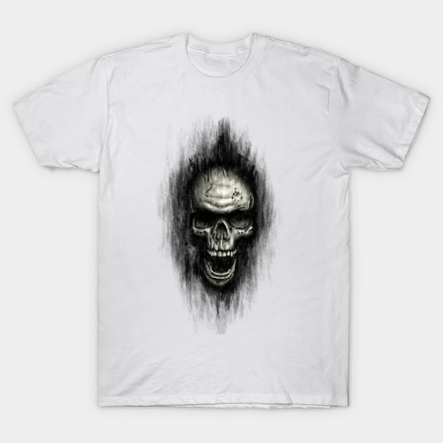 Skull T-Shirt by itayram